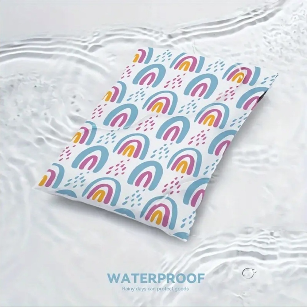 20 (10” x 13”) Rainbow Poly Mailers Poly Bags Shipping Bags BRAND NEW - Picture 4 of 4